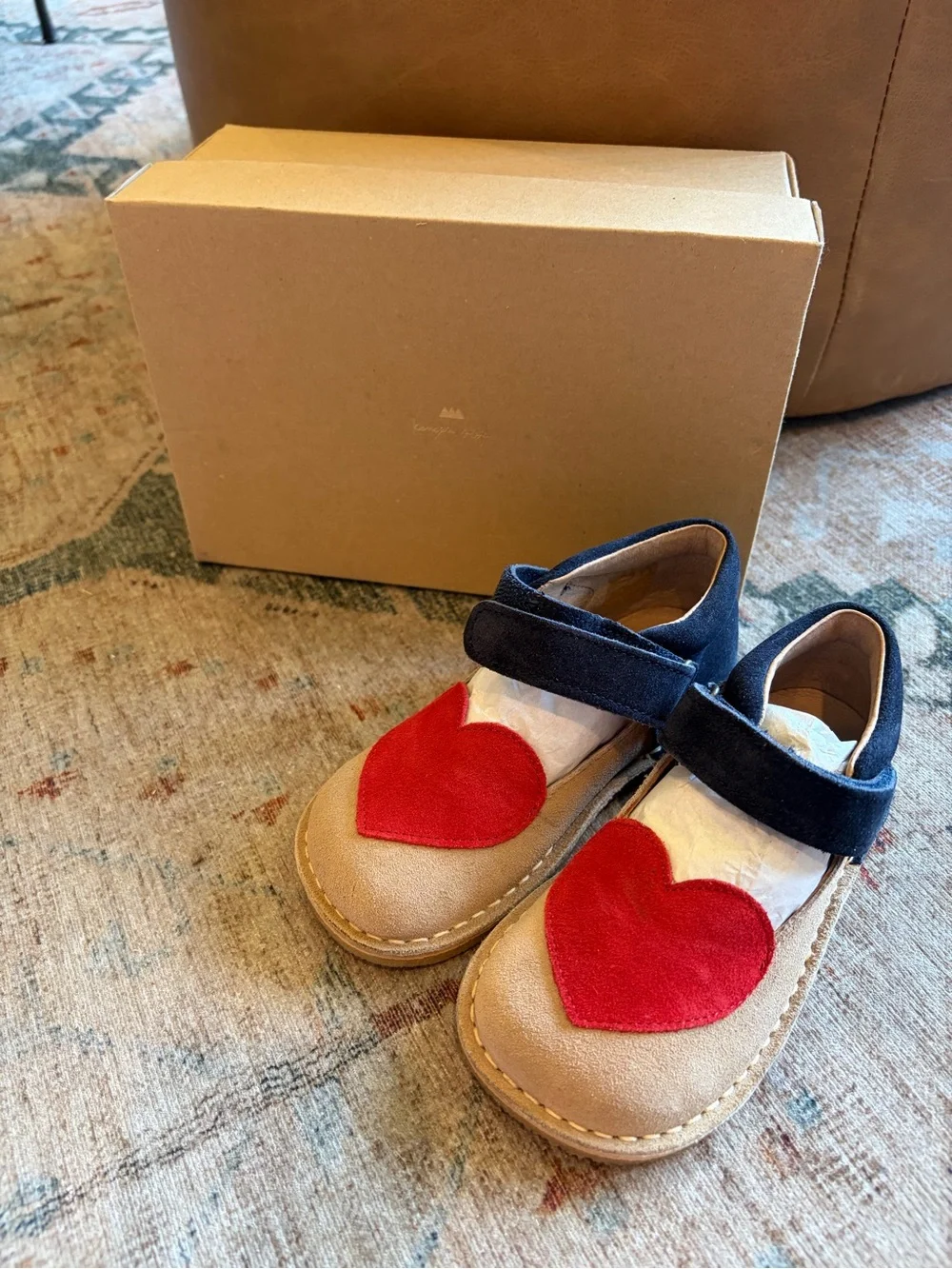 NIB $135 Konges Sløjd Minnie Coeur Tricolore Shoe EU 26, US 9.5